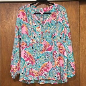 Lilly Pulitzer Elsa Top in Peel and Eat